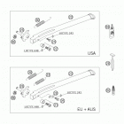 125 SX Side stand 125-200 / 2005