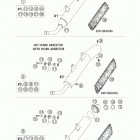 250 SX Exhaust silencer 250 / 300