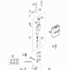 250 SX Rear brake control 250 / 300