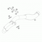 525 SX, MXC, EXC RACING Exhaust pipe 250 / 450 / 525