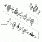 660 RALLYE FACTORY REPLICA Трансмиссия 2-контрпривод