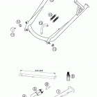 400 LS-E/MIL Side- and center stand 400 ls-e / mil