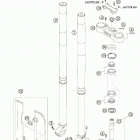 525 SMR Передняя вилка