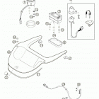 640 LC4 ADVENTURE Digital speedometer, tachometer 640
