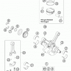 950 ADVENTURE S Crankshaft, piston 950