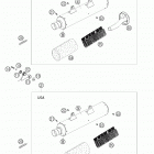 250 EXC RACING Exhaust silencer 250 / 450 / 525 mxc, exc