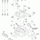 250 EXC RACING Cylinderhead 250 / 450 / 525