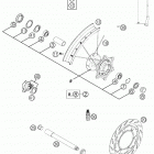 400 LS-E/MIL Переднее колесо