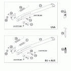 250 EXC RACING Side stand 250 / 450 / 525