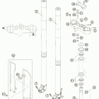 640 LC4 SUPERMOTO 43 front fork wp usd 43