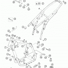 625 SXC Frame, sub frame 625