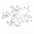 640 LC4 ENDURO Silencer hgs 4 640