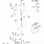 640 LC4 ENDURO Rear brake control 640