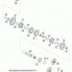 950 ADVENTURE S Transmission ii - countershaft 950