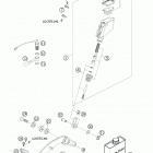 950 ADVENTURE S Rear brake control 950