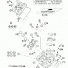 950 ADVENTURE S Cylinder head front 950