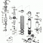 65 SX Shock absorber wp disassembled 65