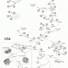 950 ADVENTURE S Evaporative canister 950 usa