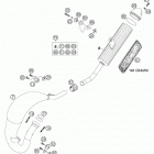 85 SX Exhaust system 85