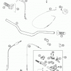 640 LC4 ENDURO Handlebar, controls 640