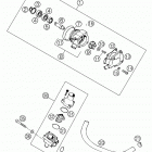 640 DUKE Water pump 640