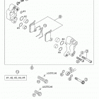 50 MINI ADVENTURE Тормозной механизм передний