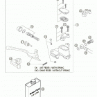 125/200 SX Hand brake cylinder 125 / 200