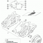 125/200 SX Engine case 125 / 200