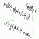 640 LC4 ENDURO Transmission ii - countershaft 640