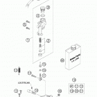 525 SMR Rear brake control 450 / 525
