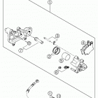 625 SXC Тормозной механизм задний