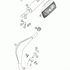 50 MINI ADVENTURE Exhaust system 50