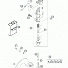 50 SX PRO JUNIOR LC Rear brake control 50 senior lc