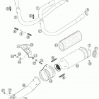 660 RALLYE FACTORY REPLICA Pipes, silencer 660
