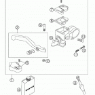 50 MINI ADVENTURE Hand brake cylinder 50 senior adv.