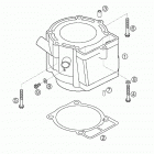 250 EXC RACING Cylinder 450 sx