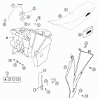 250 EXC RACING Tank, seat, cover 250 / 450 / 525 exc