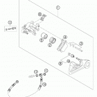 525 SMR Тормозной механизм задний