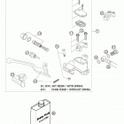 250 SX Hand brake cylinder 250 / 300