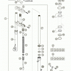 50 SX PRO JUNIOR LC Передняя вилка marzocchi 50 senior lc