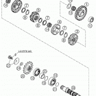 660 SUPERMOTO FACTORY REPLICA Transmission ii - countershaft 660