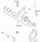 625 SXC Переднее колесо