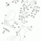 660 RALLYE FACTORY REPLICA Mask, fenders 660