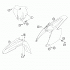 525 SMR Mask, fenders 450 / 525