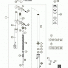 50 SX PRO JUNIOR LC Передняя вилка marzocchi 50 junior lc