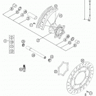 660 SMC Переднее колесо