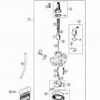 50 MINI ADVENTURE Carburetor  dellorto 50