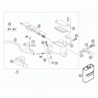 85 SX Hand brake cylinder 85