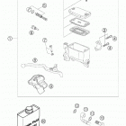 950 ADVENTURE S Hand brake cylinder 950