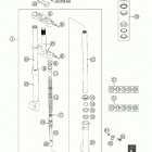 50 MINI ADVENTURE Передняя вилка marzocchi 50  mini adv.